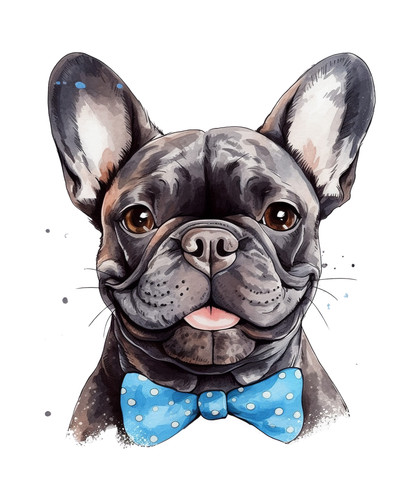 Adesivi auto bulldog - adesivi,