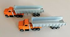 2 modellini GMC Camion Semi Benne MAJORETTE camion super n. 377