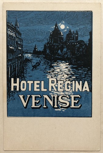 Cartolina pubblicitaria hotel - pubblicitaria,