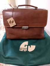 Borsa Cartella In Vera Pelle