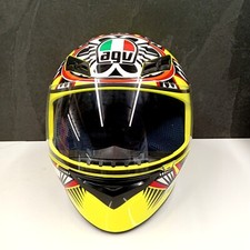 Valentino Rossi Signed Race Replica AGV K Series Helmet – AFTAL COA