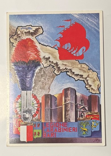 Cartolina legione carabinieri - cartolina,