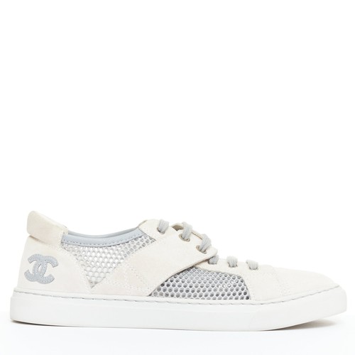 Chanel 2015 grey mesh - chanel,