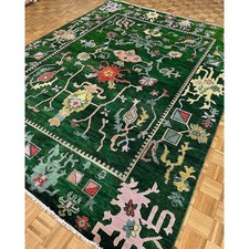 Tappeto turco vintage Oushak