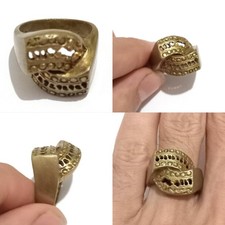 ANELLO IN BRONZO ESTREMAMENTE