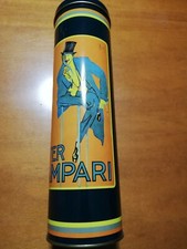 scatola barattolo latta Bitter Campari "Grandi manifesti d'epoca" Uomo tin box
