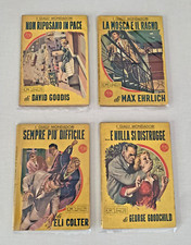 I GIALLI MONDADORI,LOTTO 4 ROMANZI,N° 224+227+228+248/1953,AA.VV.,DA MAGAZZINO