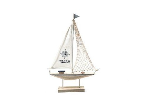 Veliero barca legno con - veliero, in