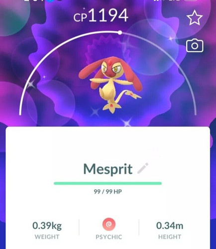 Shiny mesprit t - -,