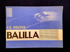 Fiat - La Nuova Balilla 1937 -