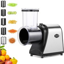 Affettaverdure Elettrico 5 in 1 Robot da Cucina per Formaggi,Verdure,Grattugia Patate