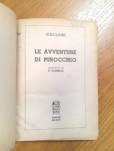Collodi avventure di - le,