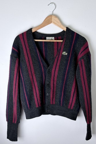 Vtg chemise lacoste cardigan - lacoste,