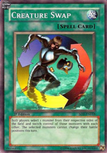 Creature swap sd1 - creature,