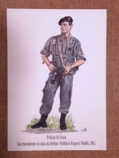 Sovrintendente Tuta Ordine pubblico Reparti Mobili 1987 Divisa Polizia di Stato