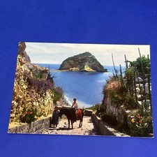 L'ISOLA VERDE S. ANGELO ISCHIA NON VIAGGIATA CARTOLINA SOUVENIR
