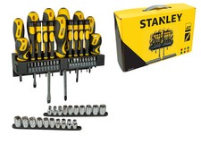 Stanley Set 57 giraviti cacciaviti inserti bussole porta inserti STHT0-62143