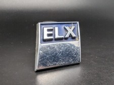 FIAT PUNTO ELX LOGO SIGLA EMBLEMA FREGIO STEMMA SCRITTA TARGHETTA BADGE TARGA