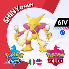 Alakazam Shiny o Non 6 IV