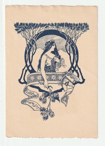 Franz cizek exlibris für - exlibris,