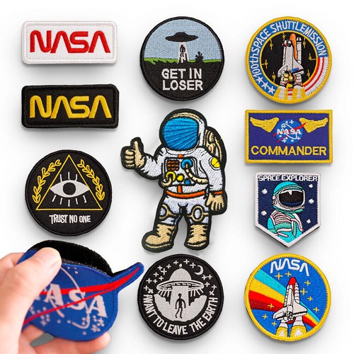 Astronauta nasa ricamato - astronauta,