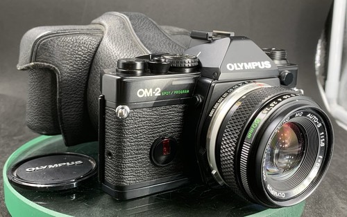 Olympus fotocamera reflex - om-2,