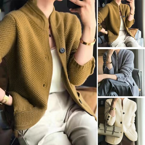 Donna cardigan mezzo collo - cardigan,