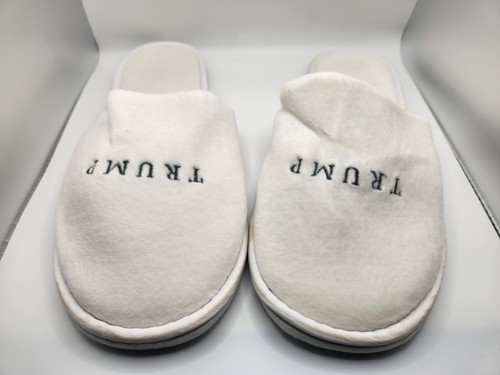 Pantofole trump hotel bianche - trump,