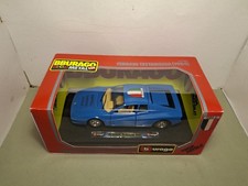 BURAGO 1/24 FERRARI TESTAROSSA NAPOLI  CAMPIONE D'ITALIA 86-87 CON REPROBOX 
