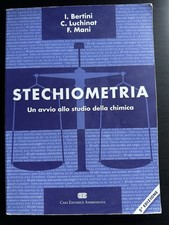 Stechiometria. Un avvio allo studio della chimica