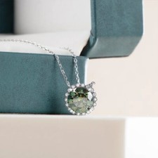 1 Carat Moissanite Pendant