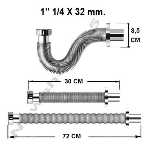 Sifone jolly flex - jolly, 32