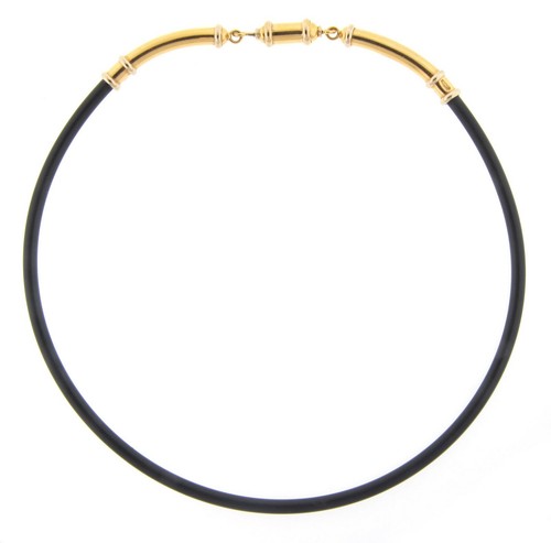 Baraka rubber necklace with - baraka,