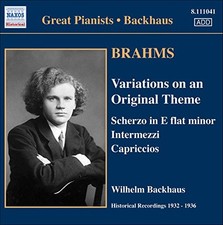 BRAHMS: Solo Piano Works