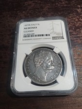 1879-R Italia 5 Lire Umberto