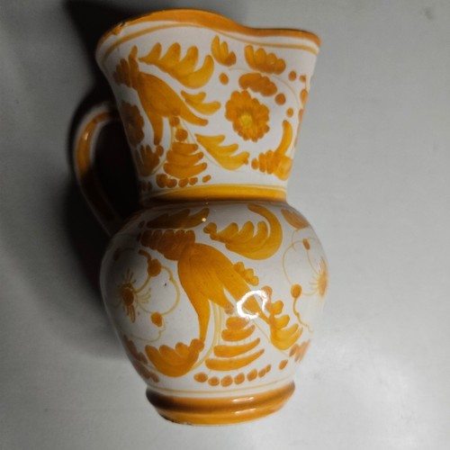 Brocca ceramica maiolica