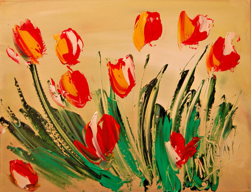 Dipinti originali olio arte - , da