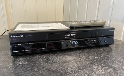 Panasonic sv120 vhs et - panasonic, s-vhs