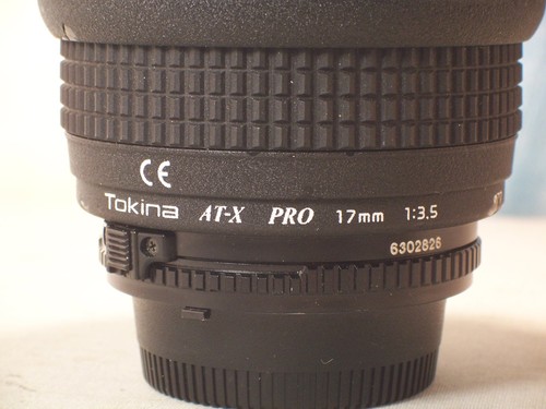 Tokina 17mm at x - 17mm, f3.5