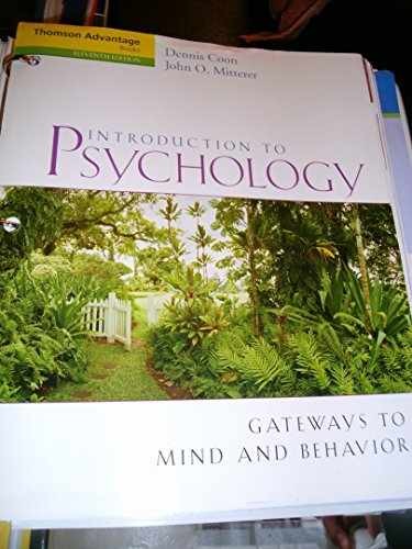 Introduction psychology - to, psychology: