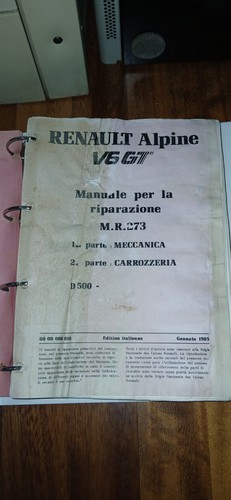 Manuale alpine renault - manuale, gt