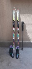 ? Lotto sci completo Fischer con scarponi e bastoncini