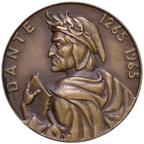 Medaglia dante alighieri - medaglia, alighieri,