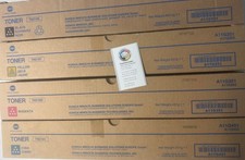 4 toner Konica Minolta TN216 CMYK bizhub C220 C280 sviluppo ineo +220 +280