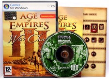 AGE OF EMPIRES 3 THE WAR CHIEFS ESPANSIONE MICROSOFT PC CD ED.ITALIANA DP3 78564