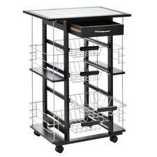 HOMCOM Carrello da Cucina