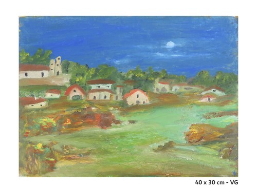 Vecchio quadro naif - quadro,