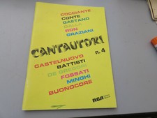 CANZONIERE DEI CANTAUTORI n°