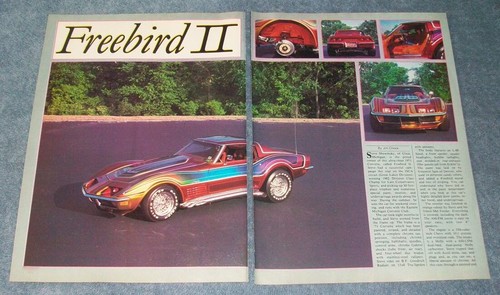 Chevy corvette coupè 1971 - chevy,