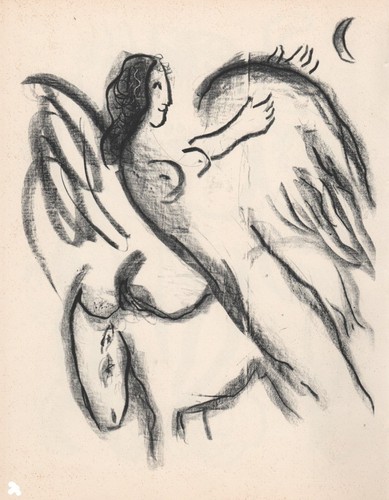 Marc chagall angelo - -, l'angelo-